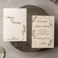 İklim Wedding Davetiye 8401