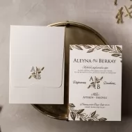 İklim Wedding Davetiye 8408