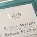 İklim Wedding Davetiye 8443