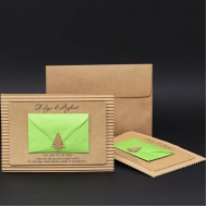 Çam Tohumlu Lüks Davetiye 209