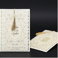 Lazer Kesim Lüks Davetiye 212