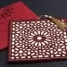 Bordo Lazer Kesim Davetiye 218