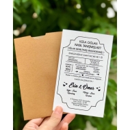 Retro Ekonomik Davetiye 592